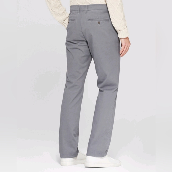 Gray chino pants 30x30 mens Goodfellow & Co - Picture 2 of 4